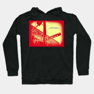 Roy Street & Westlake Avenue North CHERRY CREME, Seattle, WA by Mistah Wilson Hoodie